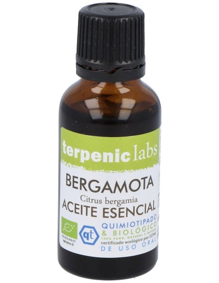 Bergamota Aceite Esencial Bio 30Ml.