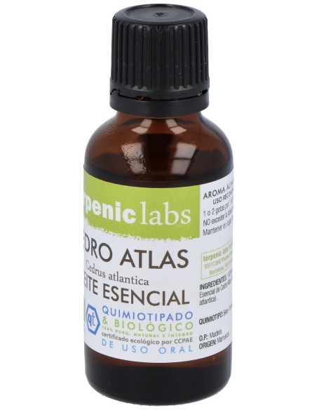 Cedro Atlas Aceite Esencial Bio 30Ml.