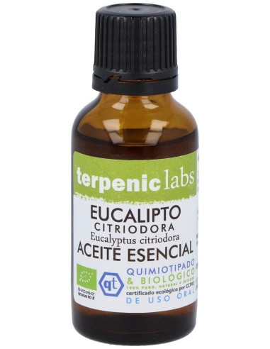 Eucalipto Citriodora Aceite Esencial Bio 30Ml.