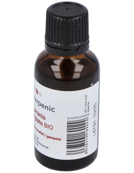 Geranio Aceite Esencial Bio 30Ml.