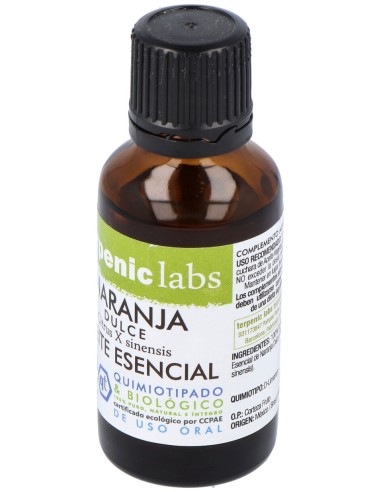 Naranja Aceite Esencial Bio 30Ml.