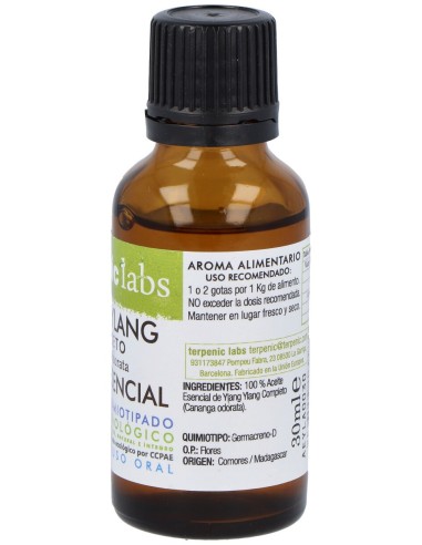 Terpenic Aceite Esencial Ylang Ylang Bio 30Ml