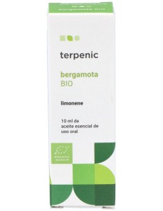 Bergamota Aceite Esencial Alimentario Bio 10Ml.