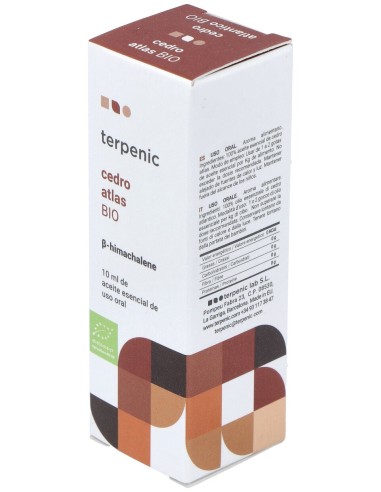 Cedro Atlas Aceite Esencial Alimentario Bio 10Ml.