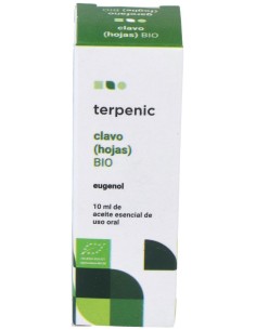Clavo Hojas Aceite Esencial Alimentario Bio 10Ml.