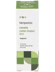 Canela Hojas Aceite Esencial Alimentario Bio 10Ml.