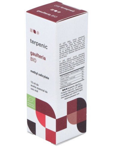 Gaulteria Wintergreen Aceite Esencial Bio 10Ml.