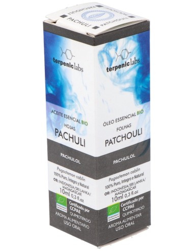 Patchuli (Pachuli) Aceite Esencial Bio 10Ml.