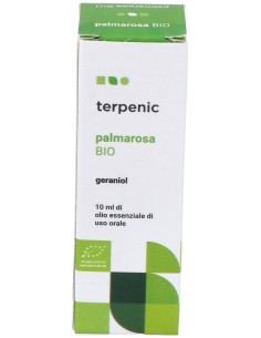 Palmarosa Aceite Esencial Alimentario Bio 10Ml.