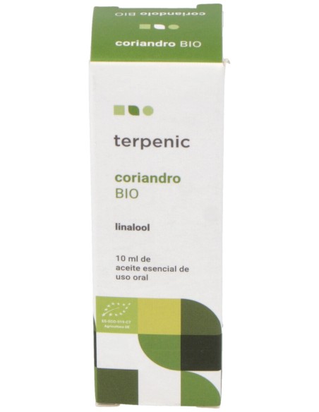 Coriandro Aceite Esencial Alimentario Bio 10Ml.