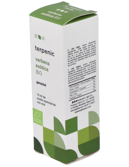 Verbena Exot Bio (May Chang) 10Ml A. Esencial Terpenic