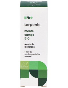 Menta Campo Aceite Esencial Alimentario Bio 10Ml.