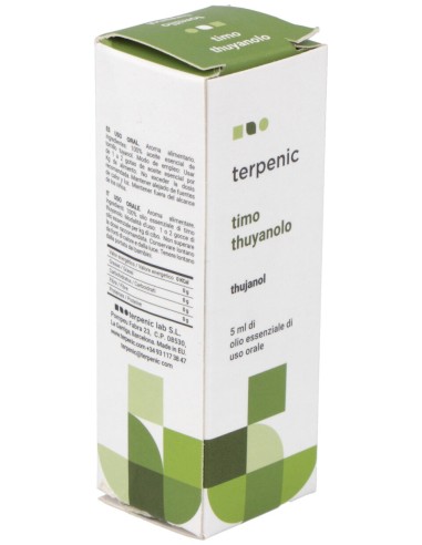 Tomillo Tuyanol Aceite Esencial Alimentario 5Ml.