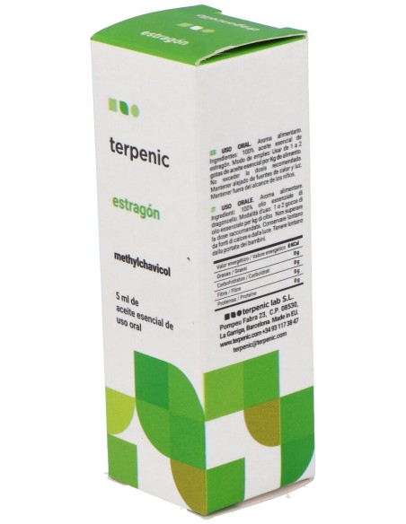 Estragon Aceite Esencial Alimentario 5Ml.