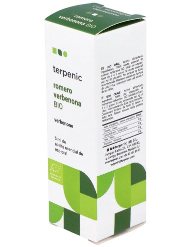 Romero Verbenona Aceite Esencial Bio 5Ml.