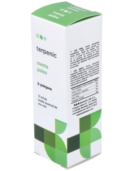 Menta Poleo Aceite Esencial Alimentario 10Ml.