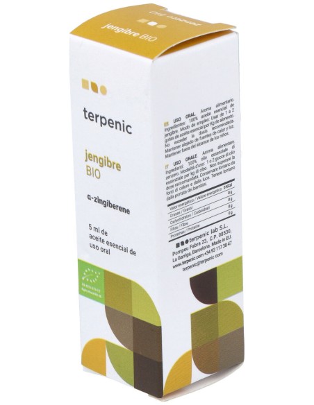Jengibre Aceite Esencial Bio 5Ml.