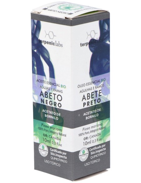 Abeto Negro Oleo Essencial Bio 10Ml.