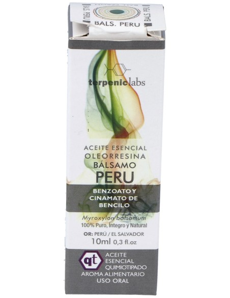 Balsamo Del Peru Aceite Esencial Aliemntario 10Ml.