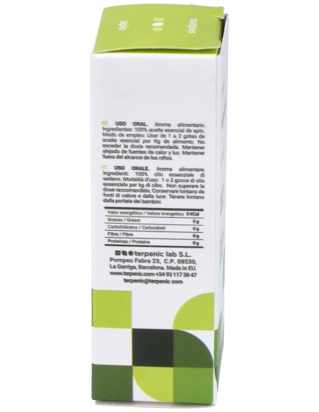 Apio Aceite Esencial Alimentario 10Ml.