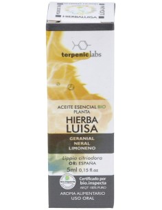 Hierbaluisa Aceite Esencial Alimentario Bio 5Ml.
