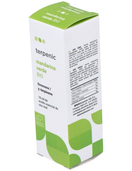 Mandarina Verde Aceite Esencial Bio 10Ml.