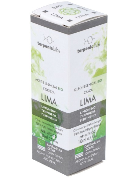 Lima Aceite Esencial Alimentario Bio 10Ml.