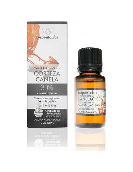 Terpenic Canela Corteza Cinamaldehido Bio Aceites Esenciales 5Ml