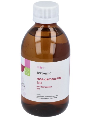 Agua De Rosa Hidrolato Alimentario Bio 250Ml.