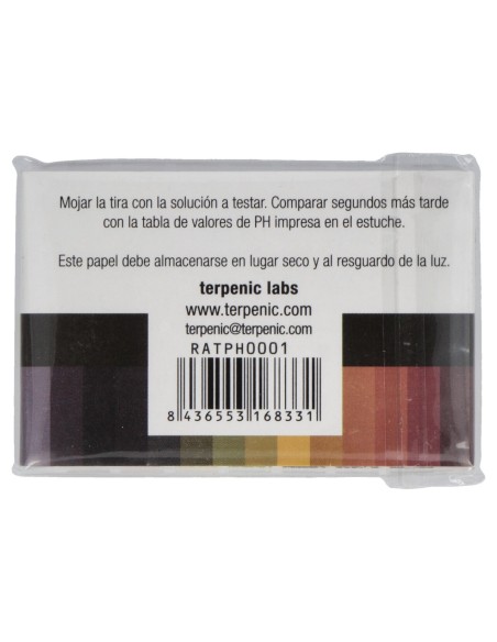 Terpenic Tiras Ph 1-14 80Uds