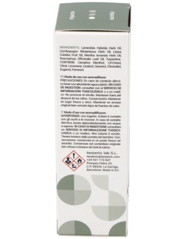 Sinergia Aromadifusion Eureka 30Ml.