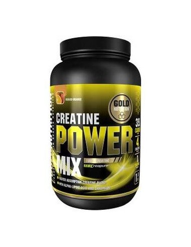 Gold Nutrition Creatina Power Mix Naranja/Mango...