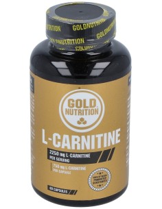 Gold Nutrition L Carnitina 750Mg 60Caps