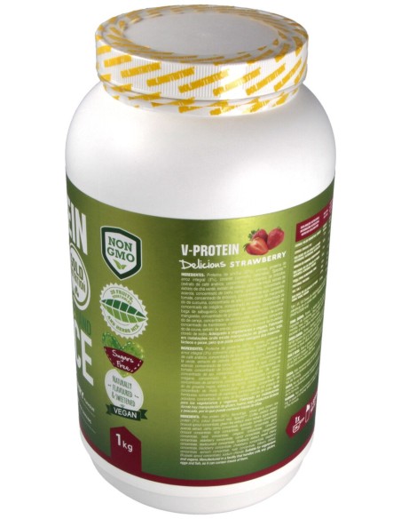 Gold Nutrition V Protein Fresa 1000G