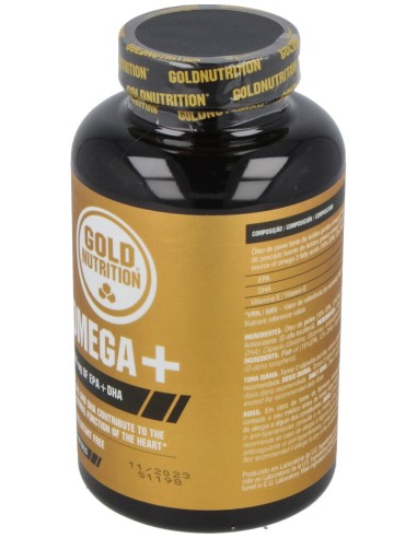 Gold Nutrition Omega+ 90 Perlas