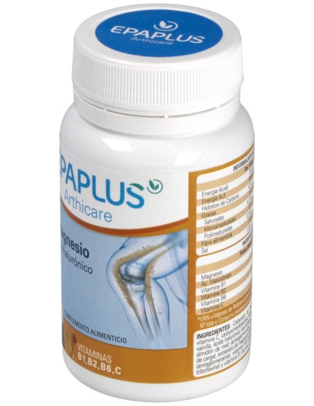 Epaplus Magnesio + Ác. Hialurónico 30 Días 60Comp