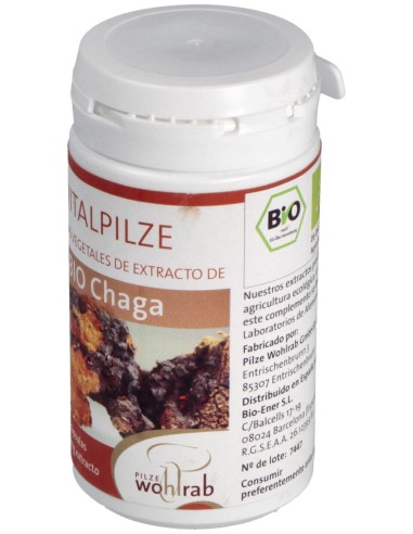 Pilze Wolhrab Biochaga 60Caps