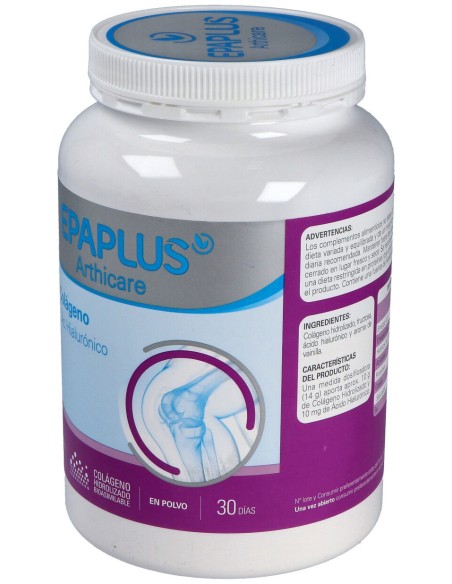 Epaplus Colágeno + Ác. Hialurónico 30 Días En Polvo 420G