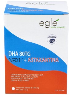Egle Npd1 Dha 80 Tg Astaxantina 60 Perlas