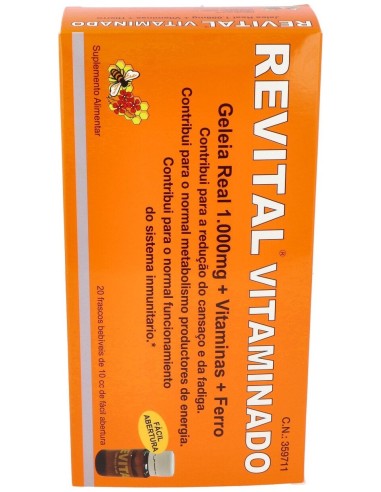 Revital Vitaminado Jalea Real 1000Mg 20Amp...