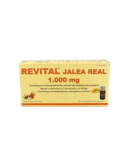 Revital Jalea Real Ampollas Bebibles 20Uds