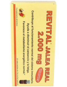 Revital Jalea Real 2000Mg 20 Ampollas Bebibles