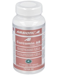 Airbiotic Curcuma Ab Complex 10.000 Mg 30 Cápsulas