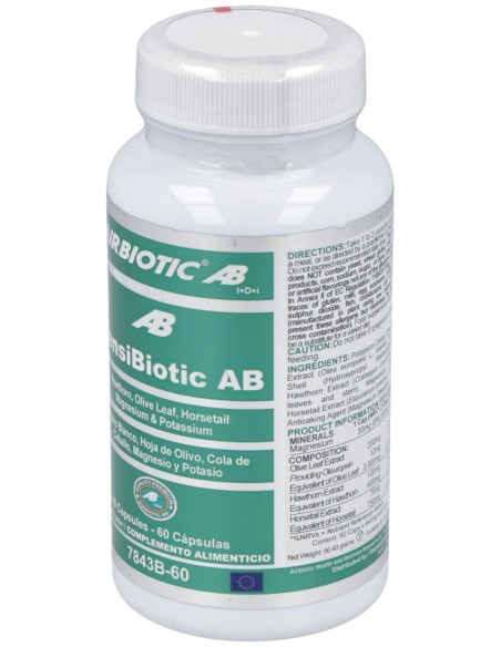 Airbiotic Tensibiotic Ab 60 Cápsulas