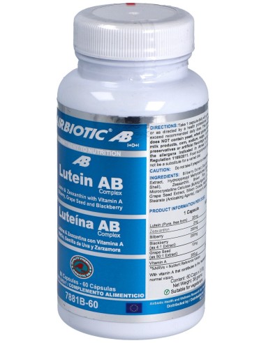 Airbiotic Lutein Ab Complex 60 Cápsulas