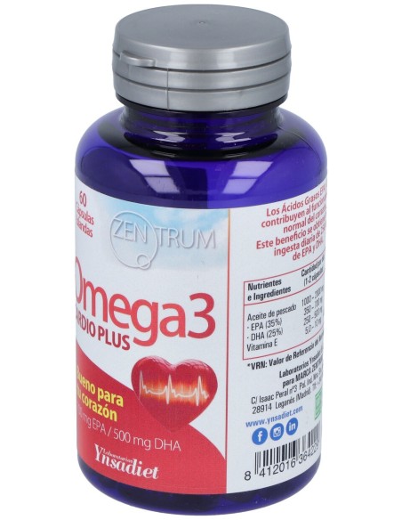 Zentrum Omega 3 Cardio Plus 60Cap.