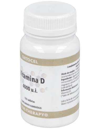 Vitamina D 4000Ui 100Comp.