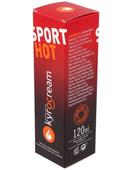 Kyrocream Sport Hot 120Ml.