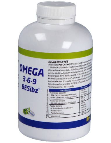 Besibz Omegabesibz 3-6-9 180Caps