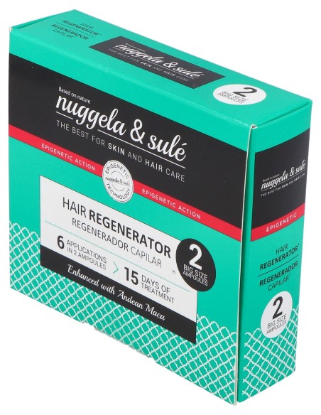 Nuggela & Sulé Regenerador Tratamiento Capilar 2X10Ml